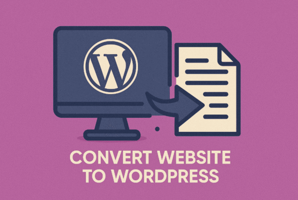 Convert Website to WordPress