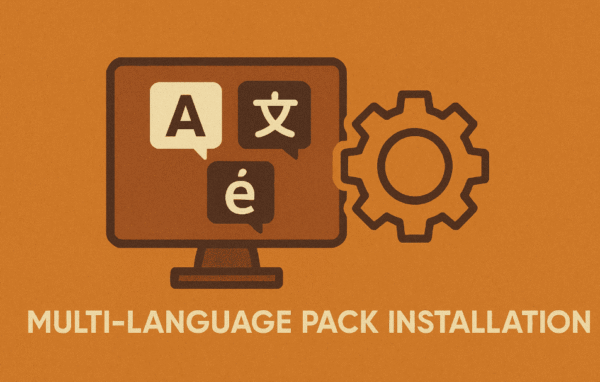 Multi-Language Pack Installation