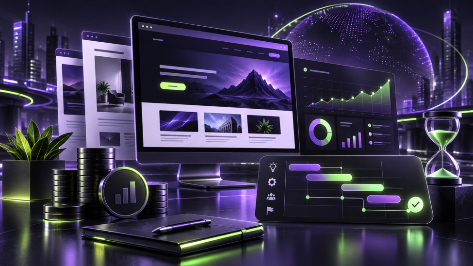 Professional website pricing and investment planning
